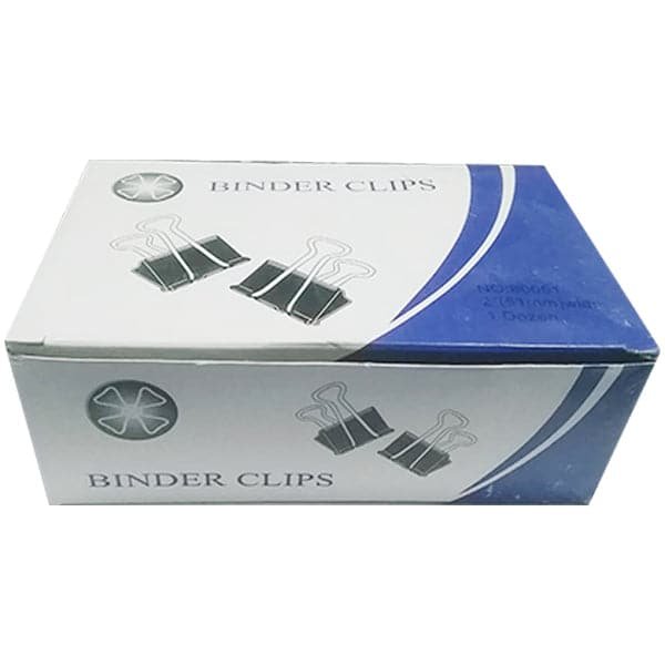 BinderClipsBlackPackof12_7