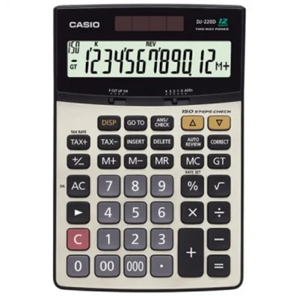 Casio DJ-220D Plus Desktop Calculator – Original