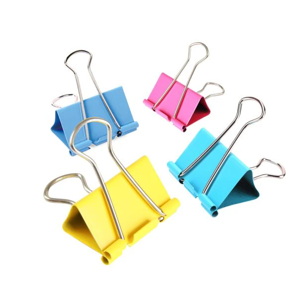 DeliColorfulBinderClip19mmE8555APackof40_1